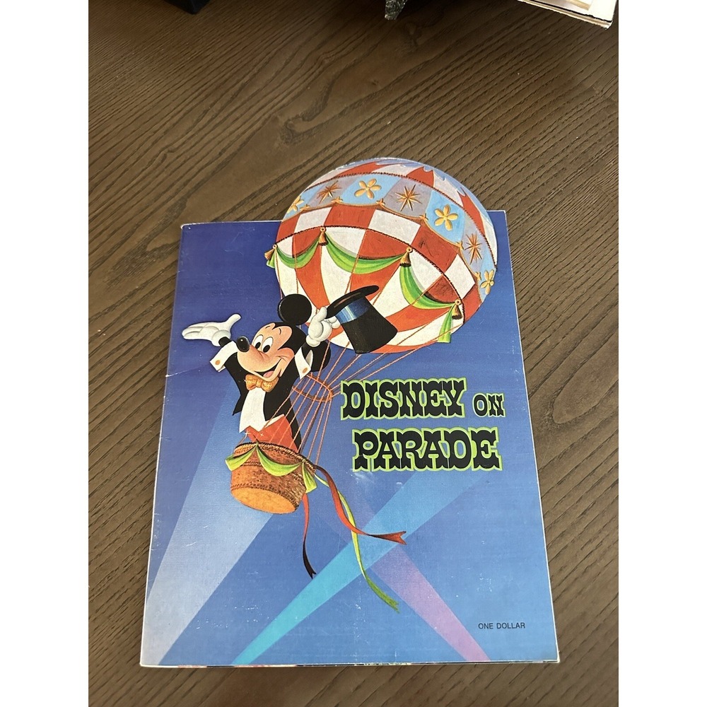 Vintage Disney on Parade ~ Souvenir‎ Program Book 1969 EUC Walt Disney Collector